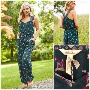 Matilda Jane dark green Floral Jumpsuit